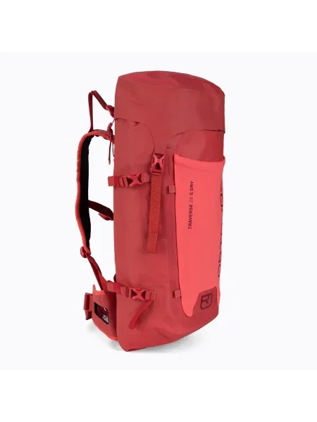 Ortovox Traverse S Dry 28 l туристическа раница червена