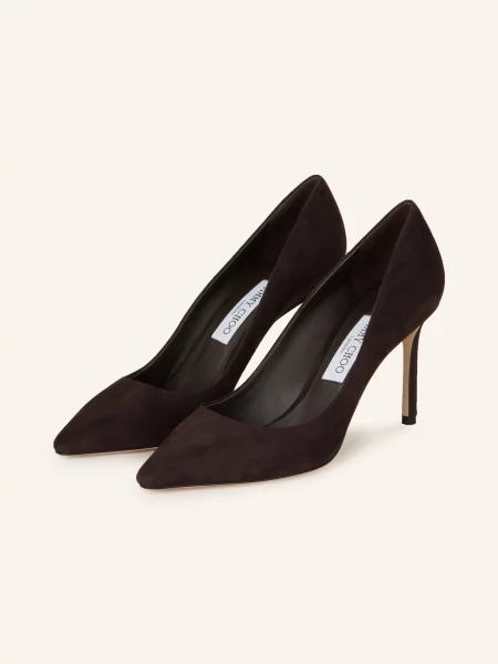 Jimmy Choo Lodičky Romy 85 tmavě hnědá