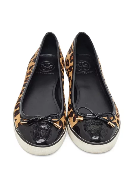 Μπαλαρίνες Tory Burch με σχέδιο με λεοπαρ μοτιβο καφέ
