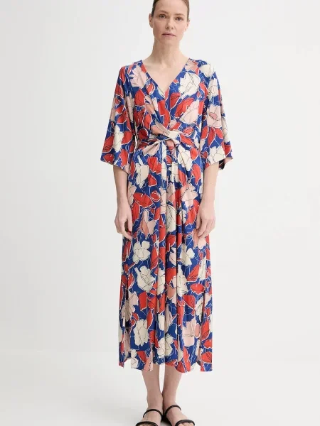 Haljina Marc O'Polo tamno maxi oversize plava
