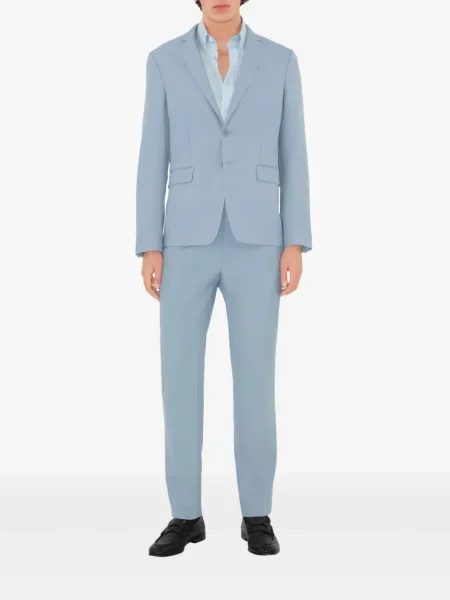 Sacou Burberry de lână albastru