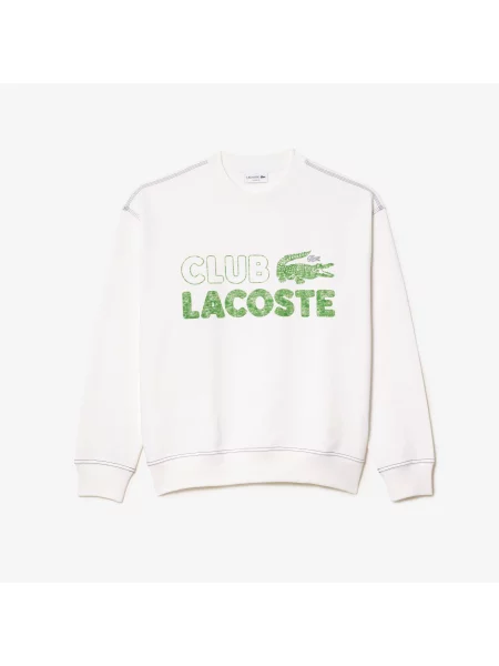 Lacoste толстовка чоловіча біла
