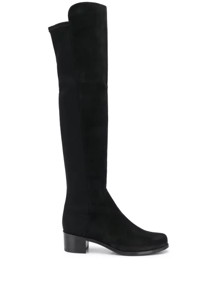 Cizme peste genunchi Stuart Weitzman negru