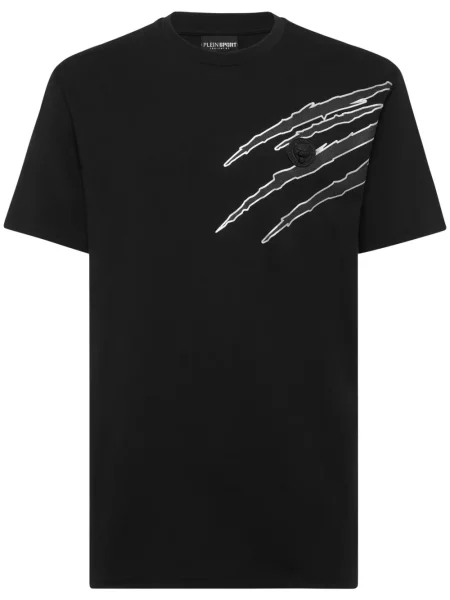 Tricou Plein Sport cu imagine negru