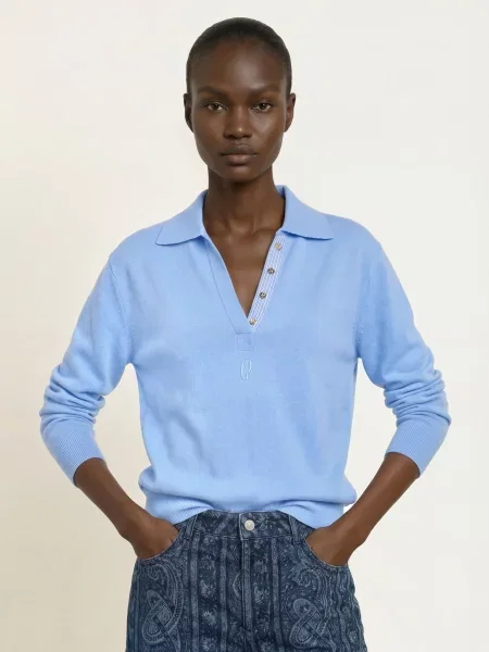 Claudie Pierlot Sweter blau