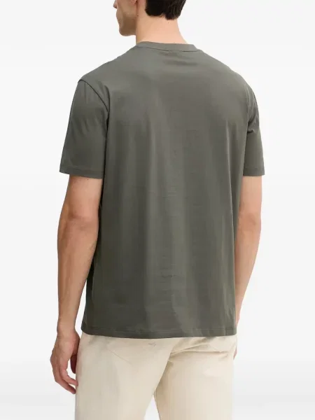 Scurt tricou Armani Exchange cu imagine verde
