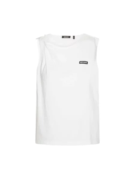 Podkoszulka Rotate Birger Christensen z dżerseju biała