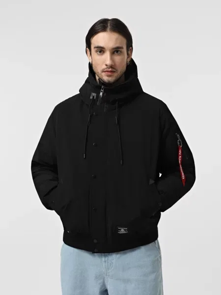 Alpha Industries Бомбер чорний