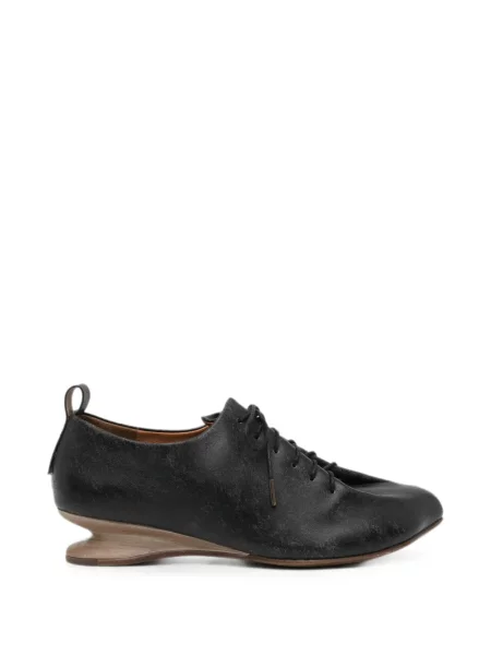 Pantofi loafer Doys cu șireturi din dantelă negru