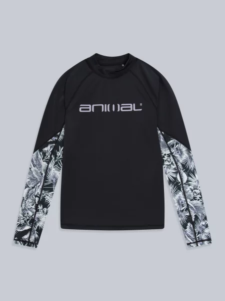 Lillie kombinezon piankowy z panelami z nadrukiem Charcoal