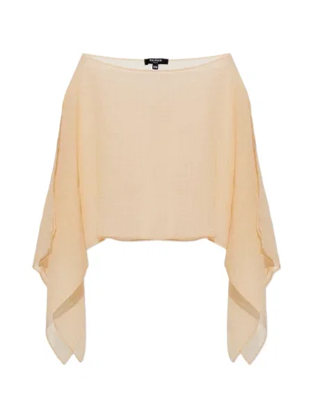 Decupat poncho Balmain
