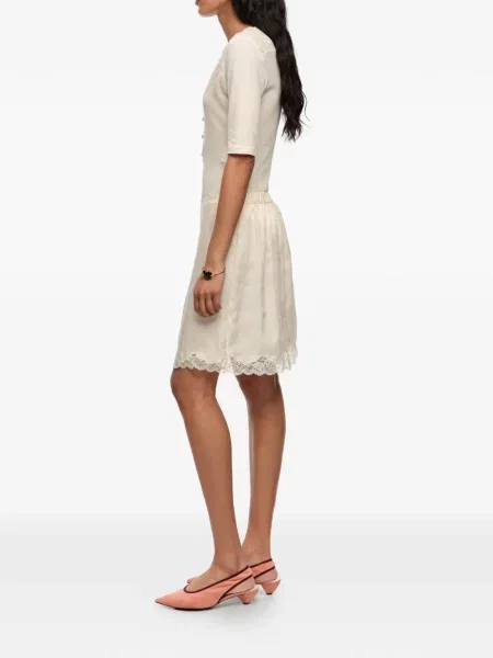 Fusta mini Bimba Y Lola din dantelă