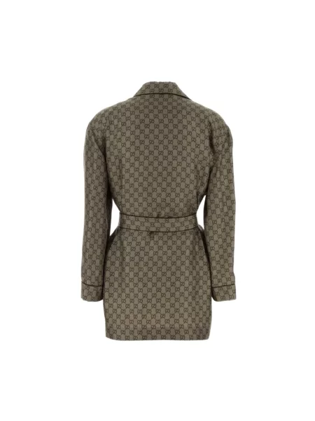 Marynarka Gucci z twillu brązowa