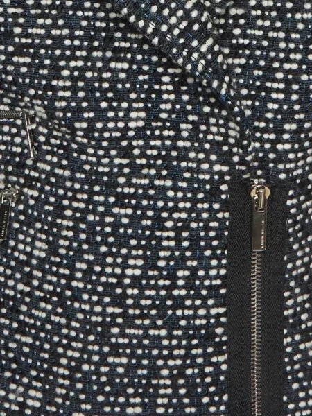 Geacă Karen Millen din tweed negru