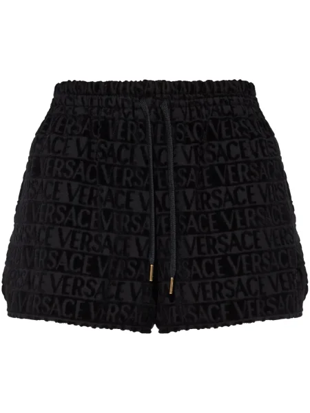 Pantaloni scurți Versace negru