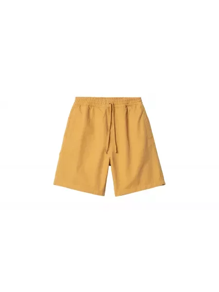 Krótkie szorty Carhartt Wip żółte