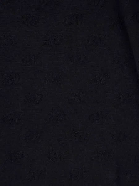 Jacquard džemper Armani Exchange s autogramom crna