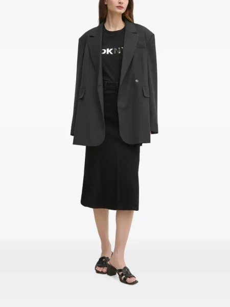 Tricou Dkny cu imagine negru
