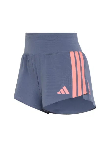 ADIDAS PERFORMANCE Sportske hlače Adizero antracit / prljavo roza siva