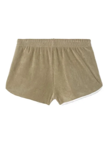Pantaloni scurți Re/done din material terry verde