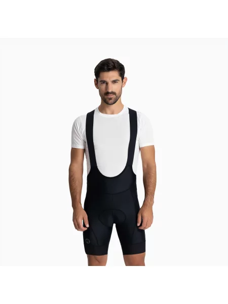 Мъжки шорти за колоездене Rogelli Essential Bib Short black черно