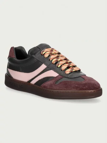 Iceberg California sneakers pentru femei din piele maro