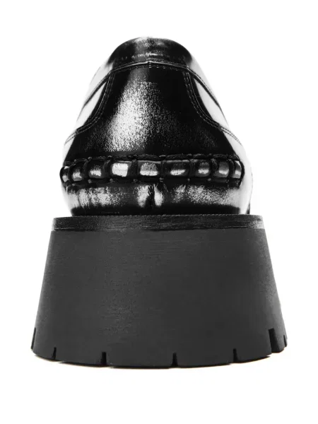 Pantofi loafer Alexander Wang cu autograf negru