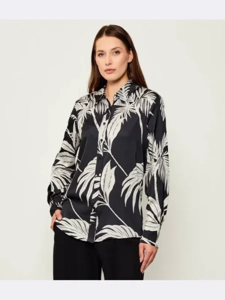 GUESS Cămașă CONCETTA | negru