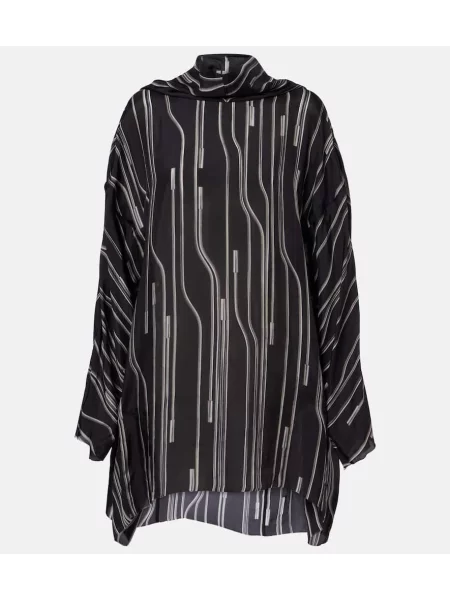 Tunică Rick Owens cu imagine negru