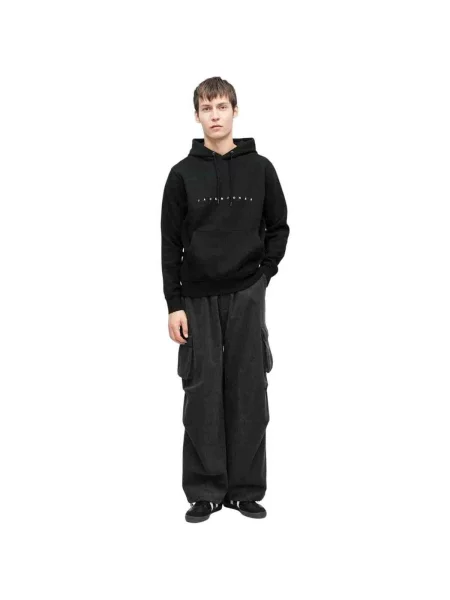 JACK & JONES Mikina STAR / biela čierna
