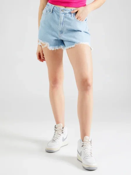 HOLLISTER Jeans denim albastru