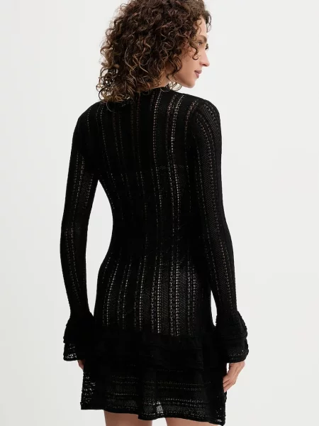 Платье мини Twinset черное