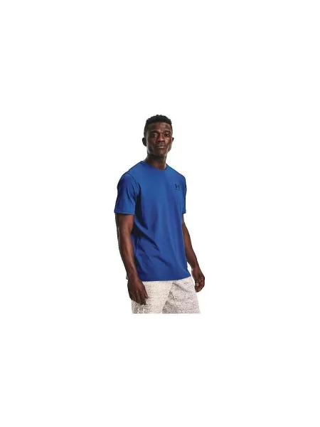 Polo Under Armour cu autograf albastru