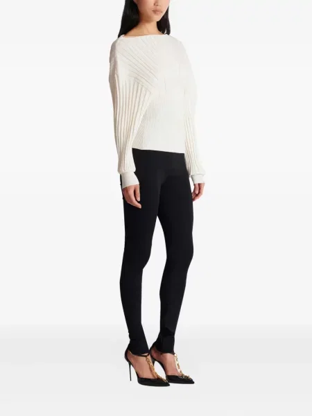 Pulover Balmain lung alb