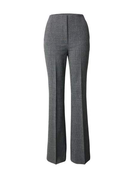 BOSS Hlače na rob Telessa pegasto siva črna
