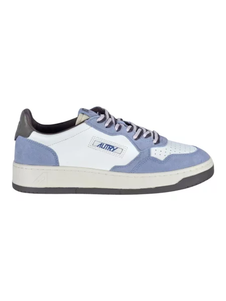Sneakersy Autry skórzane niebieskie