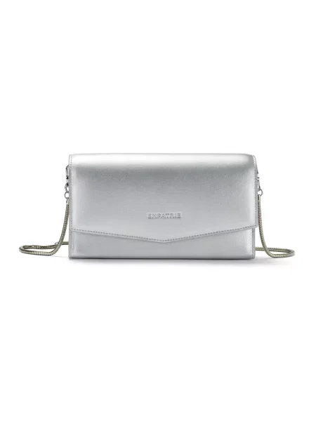 Expatrié Clutch Camille argintiu