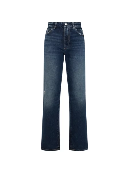 Blugi Icon Denim zdrențuiți albastru