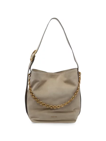 Geantă Michael Michael Kors din piele de căprioară