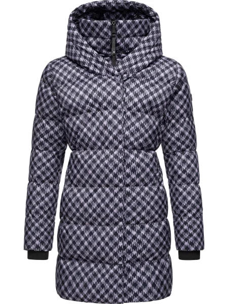 Ragwear Zimní kabát Niara fialkově / lenvandulová / tmavě fialová modrá