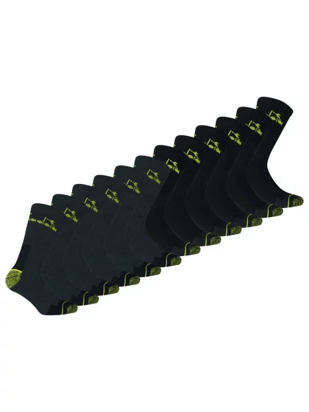 Diadora Ponožky zelená černá