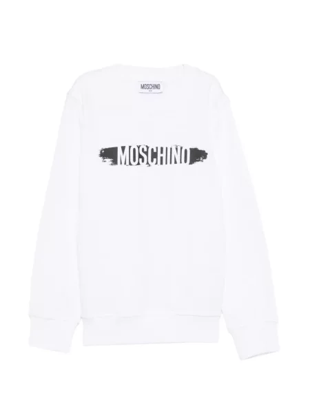 Dětska mikina Moschino bílá