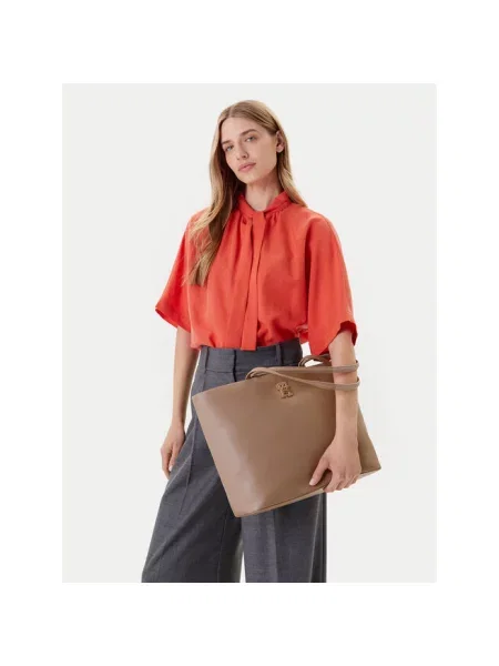 Torebka Tommy Hilfiger beżowa