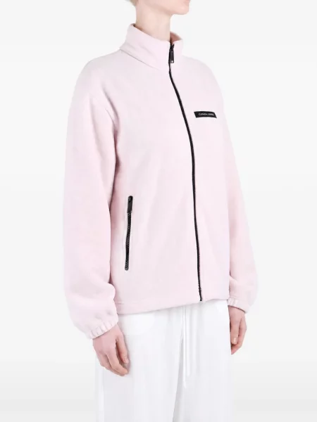 Geacă Canada Goose cu autograf roz