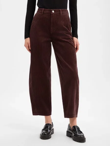 Marc O'Polo Denim spodnie z sztruksu Kobiety brązowy