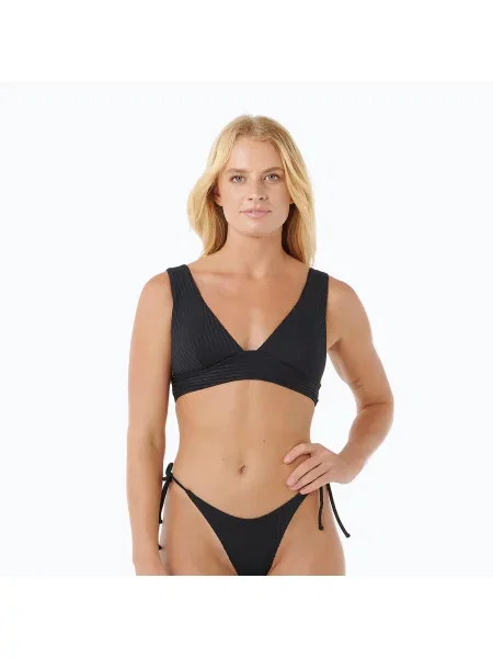 Góra od stroju kąpielowego Rip Curl Premium Surf D-Dd Deep V czarny
