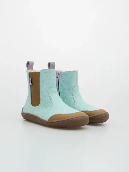 Шкіряні Дитячі Челсі OSIK Barefoot Chelsea Ocean Mini блакитний