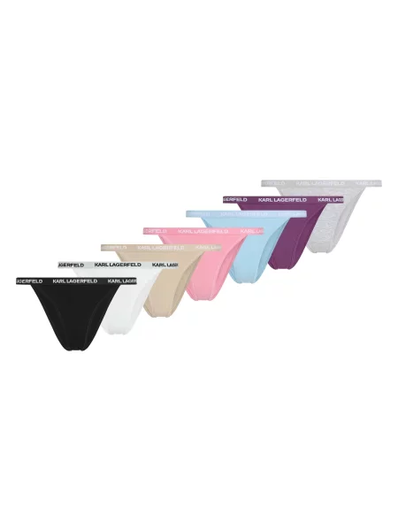 Karl Lagerfeld Slip roz negru