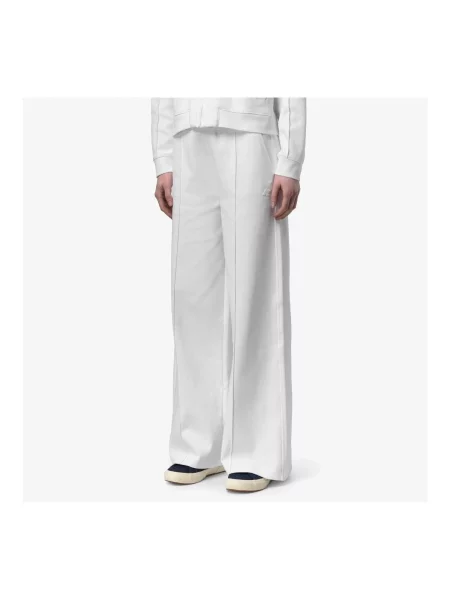 Pantaloni K-way alb