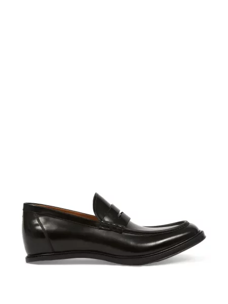 Pantofi loafer Maison Margiela din piele negru